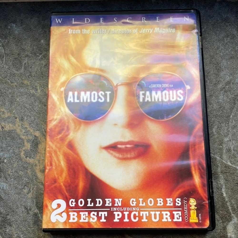 Almost Famous DVD Widescreen Kate Hudson